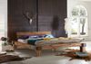 Massivholzbett Balkenbett 200 x 200 cm aus Akazie ELKE 53243269 Bild 5