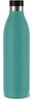 Emsa Bludrop Isolier-Trinkflasche, 1 Liter, 100% dicht, Quick-Press Verschluss, Ergonomischer 360° Trinkgenuss, 20h warm, 40h kühl, einfache Reinigung, Edelstahl, Pulverbeschichtung, Petrol, N31121 Bild 2