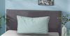 biberna Melange-Flanell Kissenbezug 0840500 MELANGE UNI, ciel, 1x 40x80 cm Bild 2
