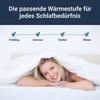 Traumhaft gut schlafen Softline - Steppbett, verschiedene Wärmestufen, Allergikergeeignet, Ausführung: Vierjahreszeiten-Steppbett, Größe: 155 x 220 cm Bild 4