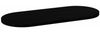 vidaXL Tischplatte Dunkelbraun 140x60x4 cm Massivholz Eiche Oval 4009084 Bild 4