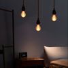 BlingBin Pendelleuchte Pendelleuchte Kit,Vintage Lampenkabel 4.5M Hanfseil E27 Lampenfassung, Industrial Retro DIY Lamp Kit Material,Einstellbare Länge und Sicherheit, Keine Glühbirnen, Pendelleuchte Kit mit Schalter,Industrial Retro DIY Lamp Kit Bild 4