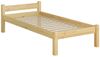 Einzelbett Gästebett Bettrahmen Kiefer massiv 80x200 Futonbett Matratze Rollrost 60.36-08 M Bild 4