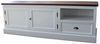 Landhausstil TV-Board weiß-mahagoni - 160cm Bild 2