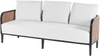 3 Sitzer Sofa MONTEFALCO Metall Weiß Bild 5