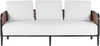 3 Sitzer Sofa MONTEFALCO Metall Weiß Bild 4