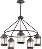 LED Industrial Pendelleuchte für Innen & Außen, Anthrazit Ø66cm Bild 2