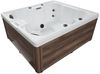 Sanotechnik Outdoorwhirlpool 'Palermo' inkl. Abdeckung, 180x160x76 cm Bild 2