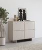 OTTO home Sideboard Tatami, Stilvolle, moderne grifflose Kommode 2 Türen, Breite 111cm, Anrichte mit viel Stauraum, Böden verstellbar, push-to-open-Funktion Bild 2