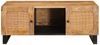 vidaXL Couchtisch Artisan-Eiche 100 x 54 x 40 cm Massivholz Mango 4018056 Bild 3