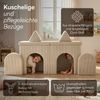 Bellabino 'Nile' Spielsofa mit Toren, 8-tlg, Cord, beige, faltbare Kindercouch, abnehmbarer & waschbarer Bezug, Kindersofa aus Schaumstoff Bild 5