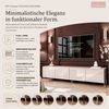 Lookway TV-Schrank TV-Schrank COLGANTE 200 in Kaschmir Hochglanz mit Beinen (2x TV- Schrank) Breite: 200 cm Bild 4