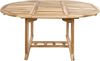 Gartenmöbel Set 4tlg mit Bank Teak Gartentisch ausziehbar 120-170 cm BORNEO/ARUBA 46017879 Bild 5