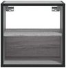 vidaXL Wand-Nachttisch Grau Sonoma 40x31x39,5 cm 848750 Bild 5