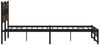 vidaXL Metallbett ohne Matratze Räuchereiche 193x203 cm 3308488 Bild 5