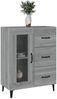 Sideboard Grau Sonoma 69,5 x 34 x 90 cm Holzwerkstoff [817367] Bild 4
