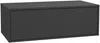 Vente-unique - TEANA Waschbeckenmöbel Holz, Platte Grau - B 47 cm x H 32 cm x L 94 cm Bild 2