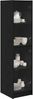 vidaXL Highboard Schwarz Eichen-Optik 35 x 37 x 142 cm Holzwerkstoff 882903 Bild 3