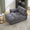 1-Sitzer Relaxsessel B 140 x T 112 x H 81 cm aus Cordstoff mit USB-Anschluss Bild 3