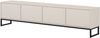 OTTO home Lowboard Loft, Breite 208,5 cm, TV-Board mit 4 Klappen, Metallkufen, TV-Kommode mit viel Stauraum, push-to-open-Funktion Bild 2