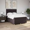 vidaXL Boxspringbett mit Matratze Dunkelbraun 140x200 cm Stoff 3293606 Bild 5