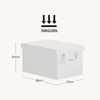 Woltu Aufbewahrungsbox (5 St, Set), mit Deckel, mit Griffen, faltbar Bild 3