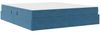 vidaXL Aufbewahrungsbett mit Matratze Dunkelblau 180 x 200 cm Samt 3399740 Bild 5