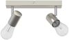 vidaXL Deckenstrahler mit Strahlern Nickel 26 x 6,5 x 11,5 cm Metall 4108181 Bild 3