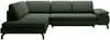 Vente-unique - ARCHIBALD Sofa Stoff Grün - B 206 cm x H 82 cm x L 271 cm Bild 2