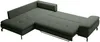 Vente-unique - ARCHIBALD Sofa Stoff Grün - B 206 cm x H 82 cm x L 271 cm Bild 4