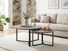 HELA Couchtisch MASSA (Set, 2-St), 2er Set, Gestell rechteckig, Melamin mit Schweizer Kante Bild 2