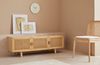 LeGer Home by Lena Gercke Lowboard Lina (TOPSELLER! Sideboard), aus MDF Holz, Melaminoberfläche, Rattangeflecht, Breite 140 cm Bild 2