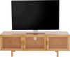 LeGer Home by Lena Gercke Lowboard Lina (TOPSELLER! Sideboard), aus MDF Holz, Melaminoberfläche, Rattangeflecht, Breite 140 cm Bild 3