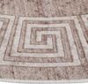 vidaXL Teppich Waschbar Beige 120 cm Rutschfest Bild 3