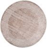 vidaXL Teppich Waschbar Beige 120 cm Rutschfest Bild 2