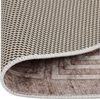 vidaXL Teppich Waschbar Beige 120 cm Rutschfest Bild 4