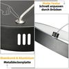ZMH Pendellampe LED Pendellampe Dimmbar mit Fernbedienung Esstischlampe Esstisch Schwarz Hängelampe Ring 54W Höhenverstellbar Pendelleuchte für Wohnzimmer Schlafzimmer Arbeitszimmer Büro Esszimmer Bild 4