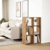 vidaXL Raumteiler-Bücherregal Artisan-Eiche 69,5x29x103,5 cm 858020 Bild 4