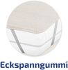Silver Fresh Topper. 120x200cm. mit Viscoschaum Bild 3