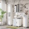 Badmöbel-Set Ilias Weiß 4 Teile Vicco Bild 3