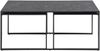 Satztisch >Inverness< (3 teilig) in Schwarz matt - 120x48x60 (BxHxT) Bild 4