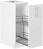 Küche Lara Weiß Hochglanz Unterschrank 30 cm Schrankauszug Küchenschrank Bild 2