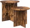 vidaXL Beistelltisch-Set 2 Stück Geräucherte Eiche Holzwerkstoff 8001015 Bild 2