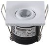 10x LED Mini Spot Einbustrahler inkl. Trafo 2W Eckig Edelstahl (matt) Neutralweiß Bild 2