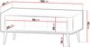 Couchtisch Rotevio RE16 (Farbe: Cashmere / Cashmere + Nuss) Bild 3