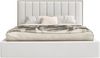 Selsey 'Togents' Polsterbett 160x200 mit Veloursbezug und LED, Weiß Bild 5
