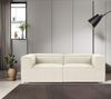 2-Sitzer-Sofa, 'Fora', 66 x 105 x 214, Ekru Bild 2