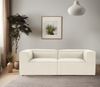 2-Sitzer-Sofa, 'Fora', 66 x 105 x 214, Ekru Bild 1