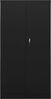 vidaXL Schließfachschrank Schwarz 90 x 40 x 180 cm Stahl [335972] Bild 2