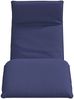 vidaXL Sonnenliege Klappbar Marineblau 175x54x8,5 cm Oxford-Gewebe 4019768 Bild 4